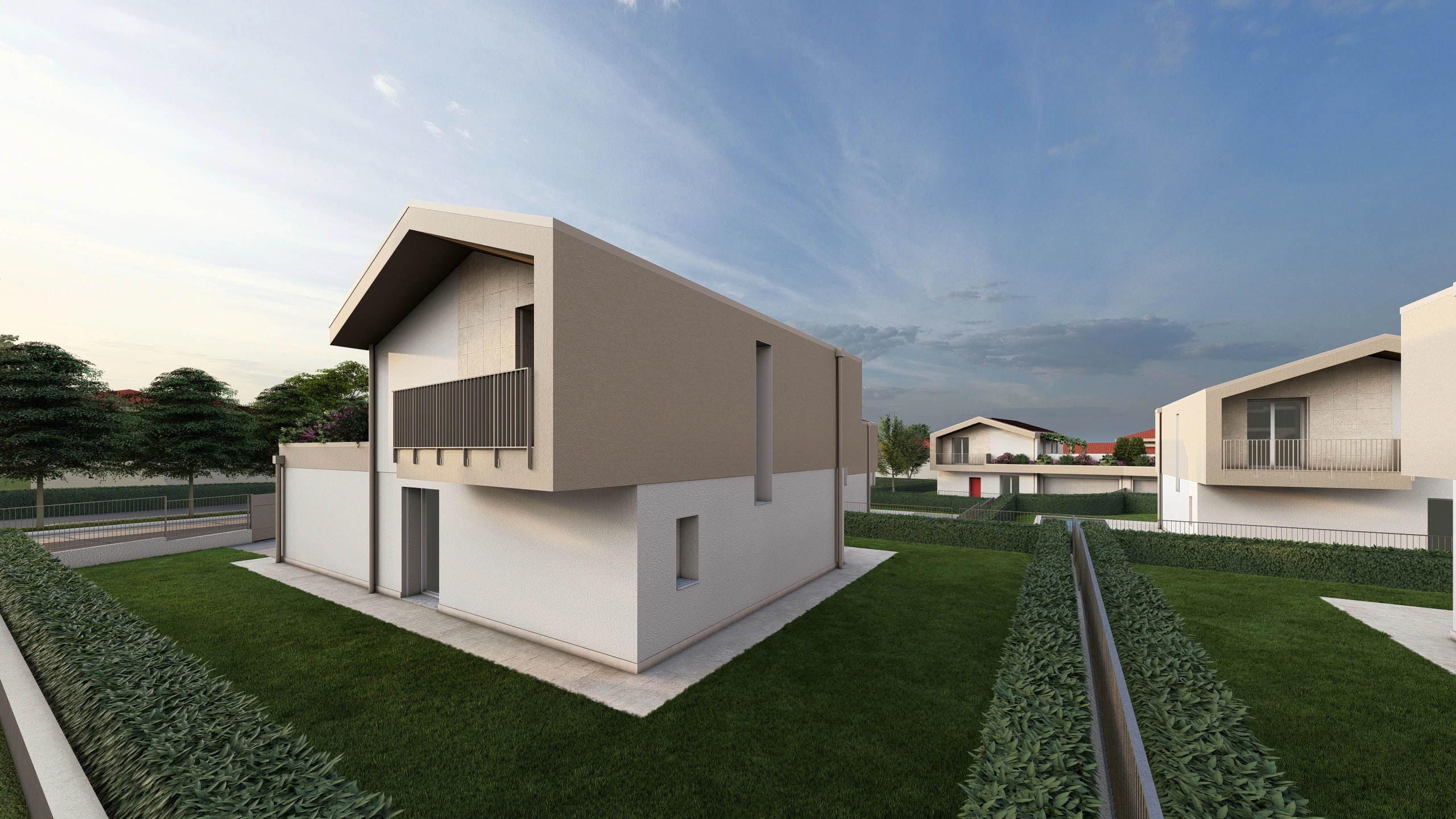 Render di una vila in vendita ad Albavilla (CO) da Casalino Engineering