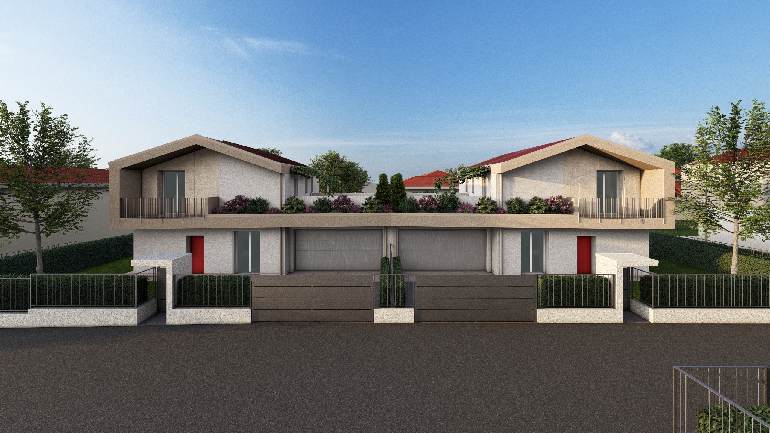 Render di una vila in vendita ad Albavilla (CO) da Casalino Engineering