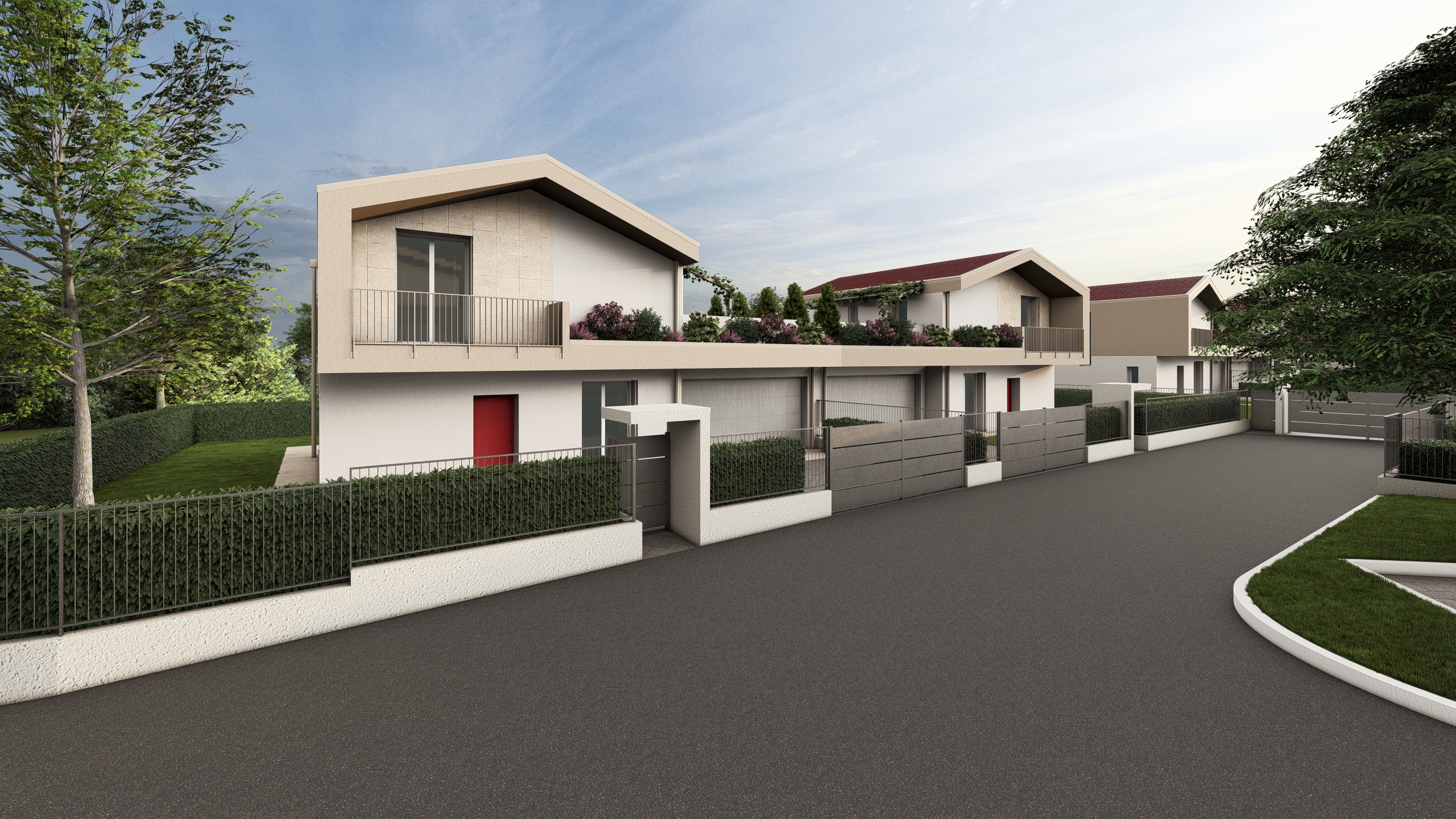 Render di una vila in vendita ad Albavilla (CO) da Casalino Engineering