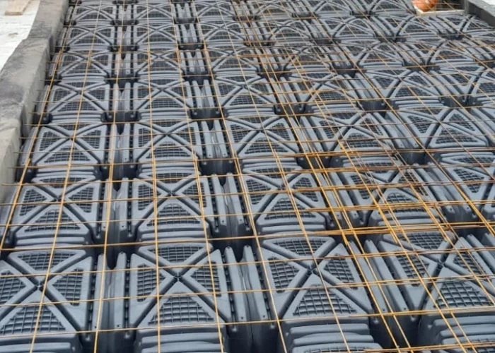 Foto una pavimentazione di un nuovo edificio residenziale a Locate Varesino realizzato da Casalino Costruzioni