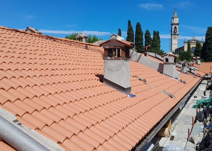 preparazione del tetto per la copertura a cura di Casalino Costruzioni