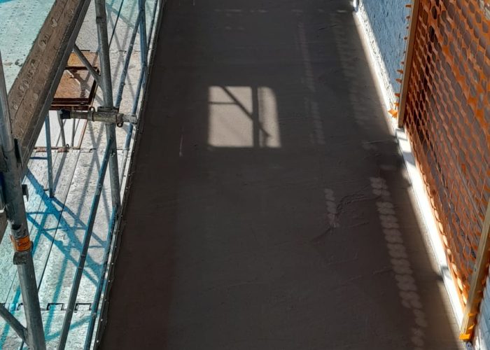 Balcone dopo il rifacimento da parte di Casalino Costruzioni