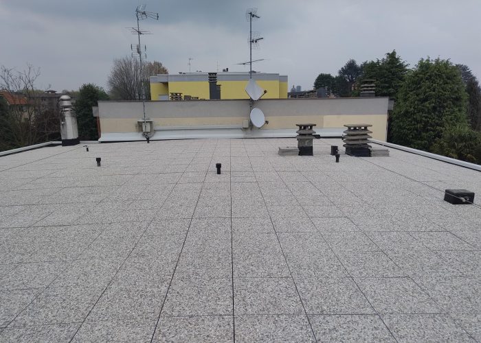 Tetto dopo l'intervento di di Casalino Costruzioni